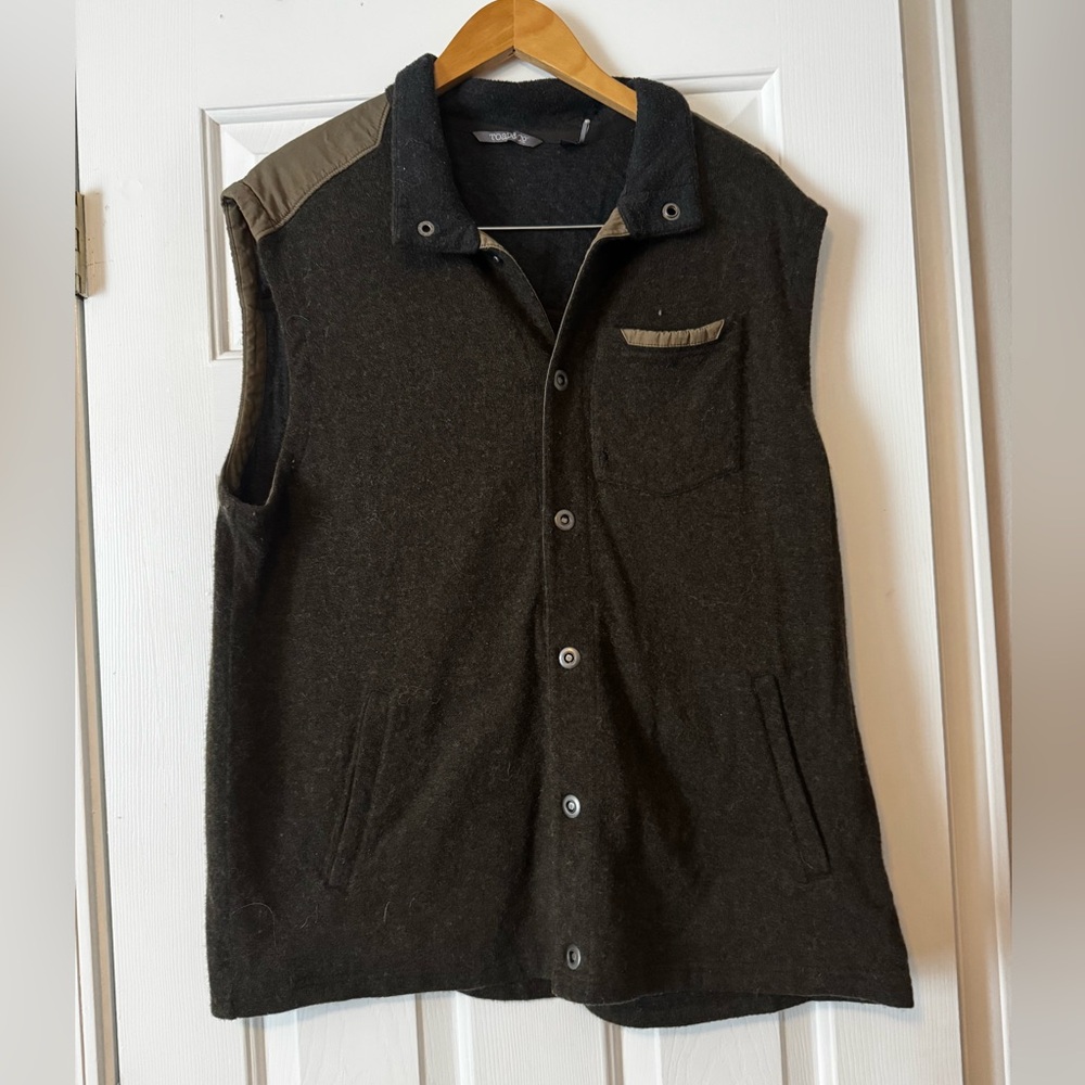 Toad & Co Men's XL Wool Blend Vest 0502